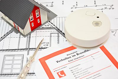 Brandsimulation im Lager